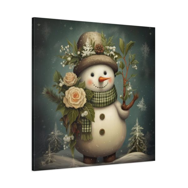 101419-80.jpg Christmas Snowman Standard Canvas