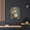 101419-83.jpg Christmas Snowman Standard Canvas