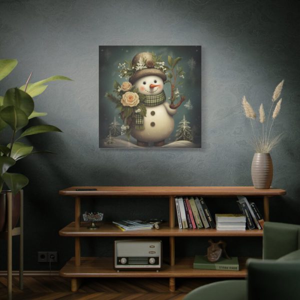 101419-84.jpg Christmas Snowman Standard Canvas