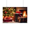 101826-1.jpg Christmas Gifts Fireplace Poster