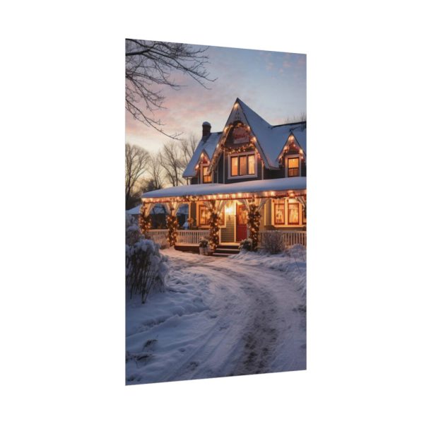 101827-2.jpg Christmas Decorated Home Poster