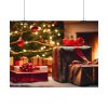 101829-1.jpg Christmas Gifts Fireplace Poster