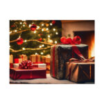 Christmas Gifts Fireplace Poster - Image 121