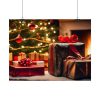 101830-1.jpg Christmas Gifts Fireplace Poster