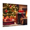101830-2.jpg Christmas Gifts Fireplace Poster