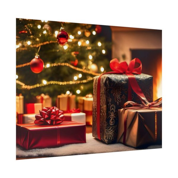 101830-2.jpg Christmas Gifts Fireplace Poster