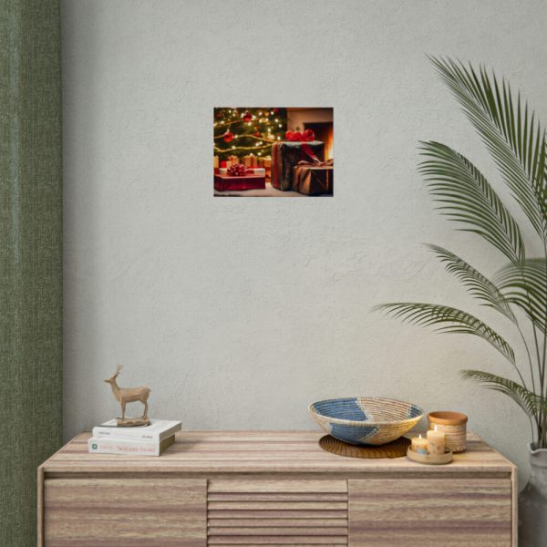 101830-3.jpg Christmas Gifts Fireplace Poster