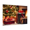 101833-2.jpg Christmas Gifts Fireplace Poster