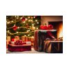 101834.jpg Christmas Gifts Fireplace Poster