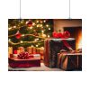 101837-1.jpg Christmas Gifts Fireplace Poster