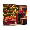 101838-2.jpg Christmas Gifts Fireplace Poster