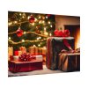101841-2.jpg Christmas Gifts Fireplace Poster
