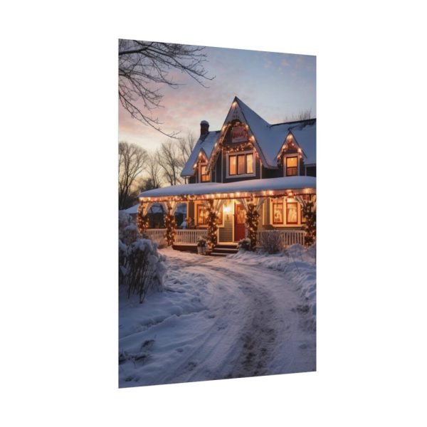 101843-2.jpg Christmas Decorated Home Poster