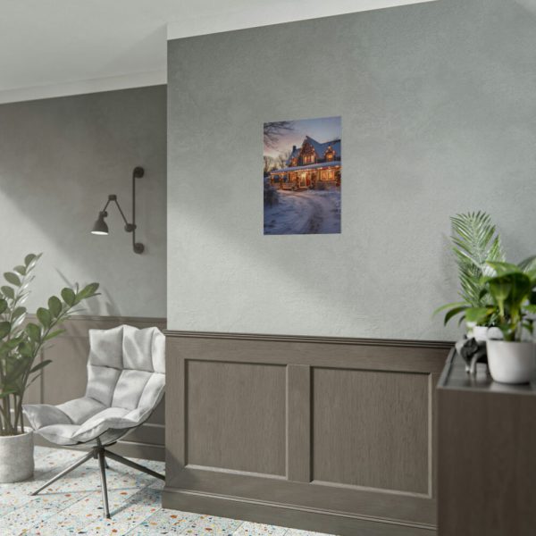 101844-4.jpg Christmas Decorated Home Poster