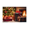 101845.jpg Christmas Gifts Fireplace Poster