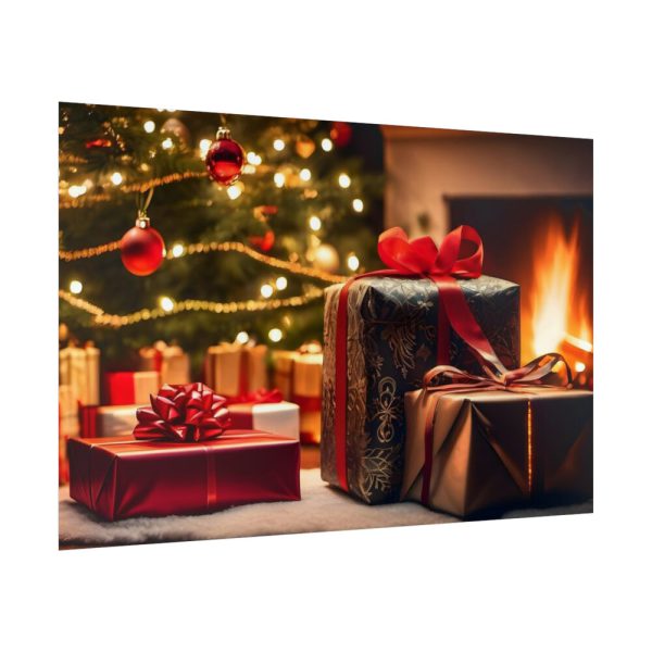 101846-2.jpg Christmas Gifts Fireplace Poster