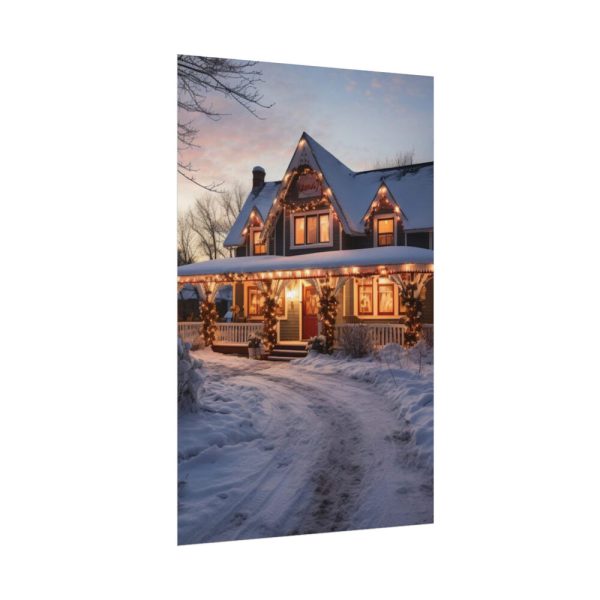 101847-2.jpg Christmas Decorated Home Poster