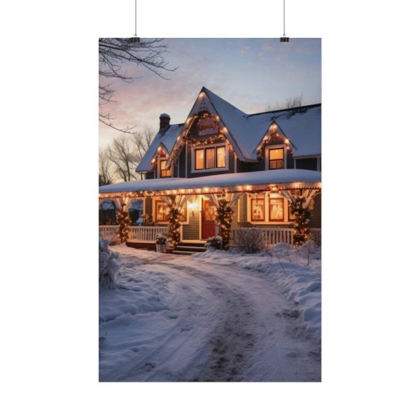 101848-1.jpg Christmas Decorated Home Poster
