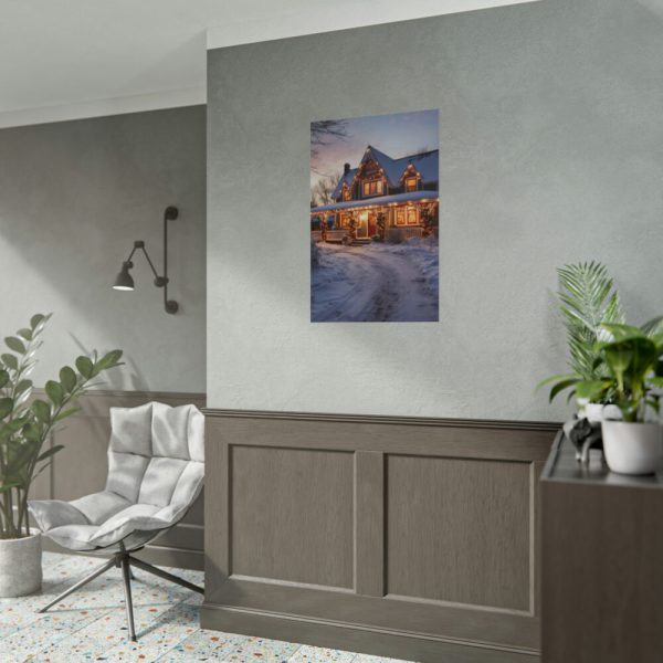 101848-4.jpg Christmas Decorated Home Poster