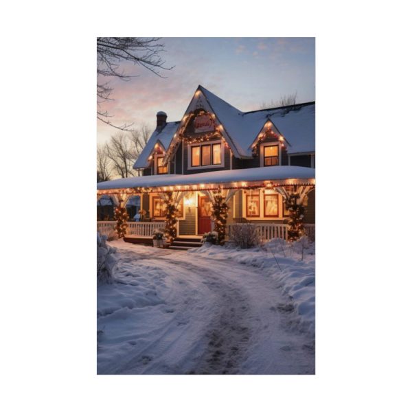 101848.jpg Christmas Decorated Home Poster