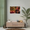101849-3.jpg Christmas Gifts Fireplace Poster