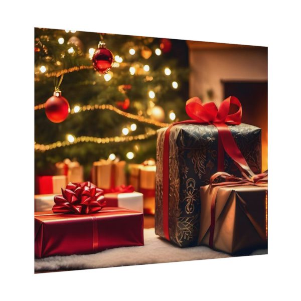 101853-2.jpg Christmas Gifts Fireplace Poster