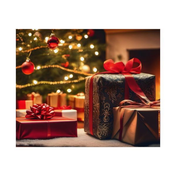 101853.jpg Christmas Gifts Fireplace Poster
