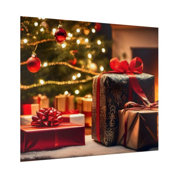 101854-2.jpg Christmas Gifts Fireplace Poster