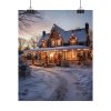 101856-1.jpg Christmas Decorated Home Poster