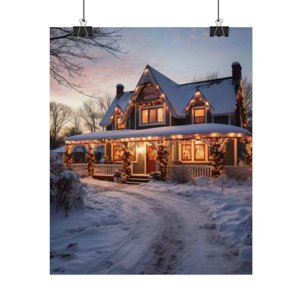 101856-1.jpg Christmas Decorated Home Poster