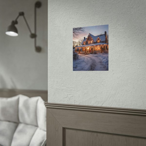 101856-4.jpg Christmas Decorated Home Poster
