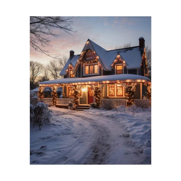 101856.jpg Christmas Decorated Home Poster