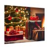 101858-2.jpg Christmas Gifts Fireplace Poster