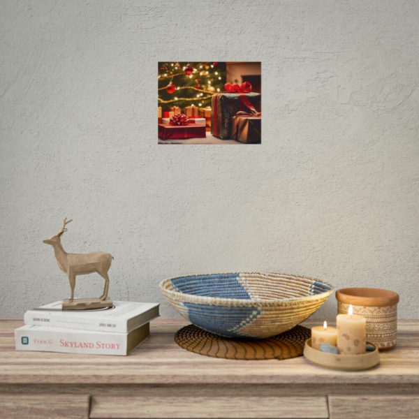 101859-3.jpg Christmas Gifts Fireplace Poster