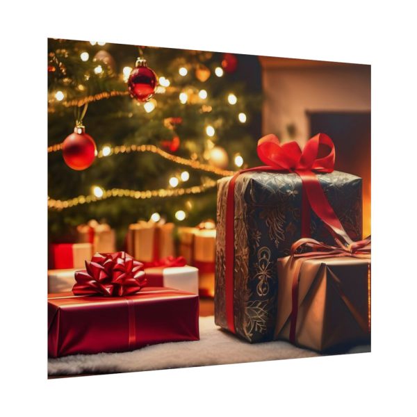101860-2.jpg Christmas Gifts Fireplace Poster