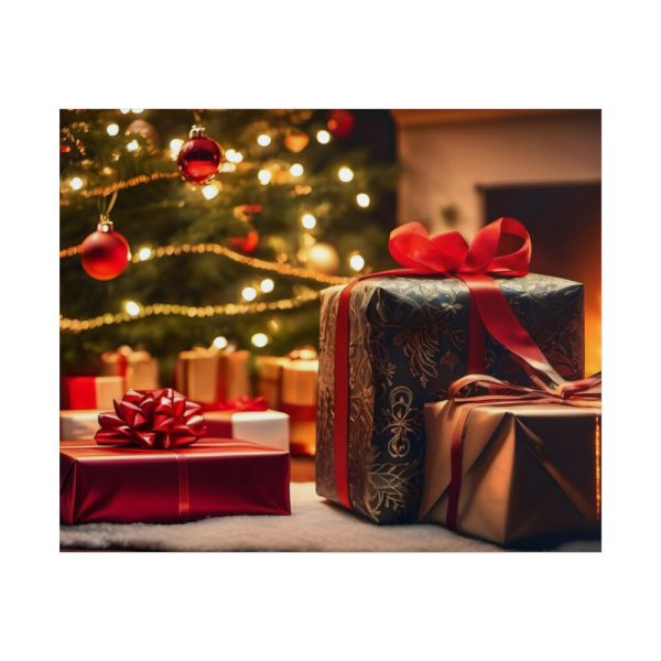 101860.jpg Christmas Gifts Fireplace Poster