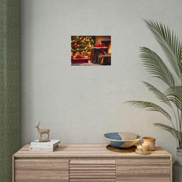 101862-3.jpg Christmas Gifts Fireplace Poster