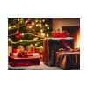 101863.jpg Christmas Gifts Fireplace Poster