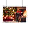 101865-1.jpg Christmas Gifts Fireplace Poster
