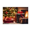 101865.jpg Christmas Gifts Fireplace Poster