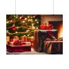 101867-1.jpg Christmas Gifts Fireplace Poster