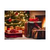 101867.jpg Christmas Gifts Fireplace Poster
