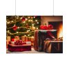 101868-1.jpg Christmas Gifts Fireplace Poster
