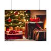 101869-1.jpg Christmas Gifts Fireplace Poster