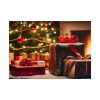 101871.jpg Christmas Gifts Fireplace Poster