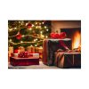 101874.jpg Christmas Gifts Fireplace Poster