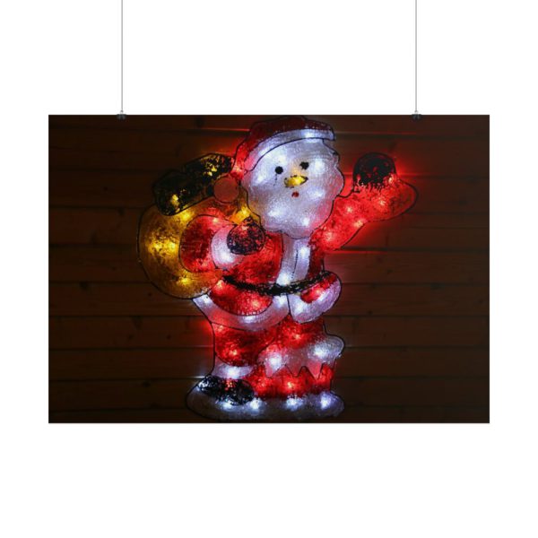 101875-101.jpg Santa Claus on Christmas Poster