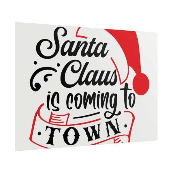 101875-172.jpg Santa Claus Typography Clipart Poster