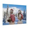 101875-222.jpg Snowmen in Winter Poster