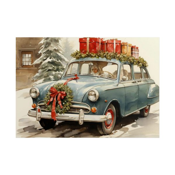 101875-225.jpg Vintage Christmas Card Poster